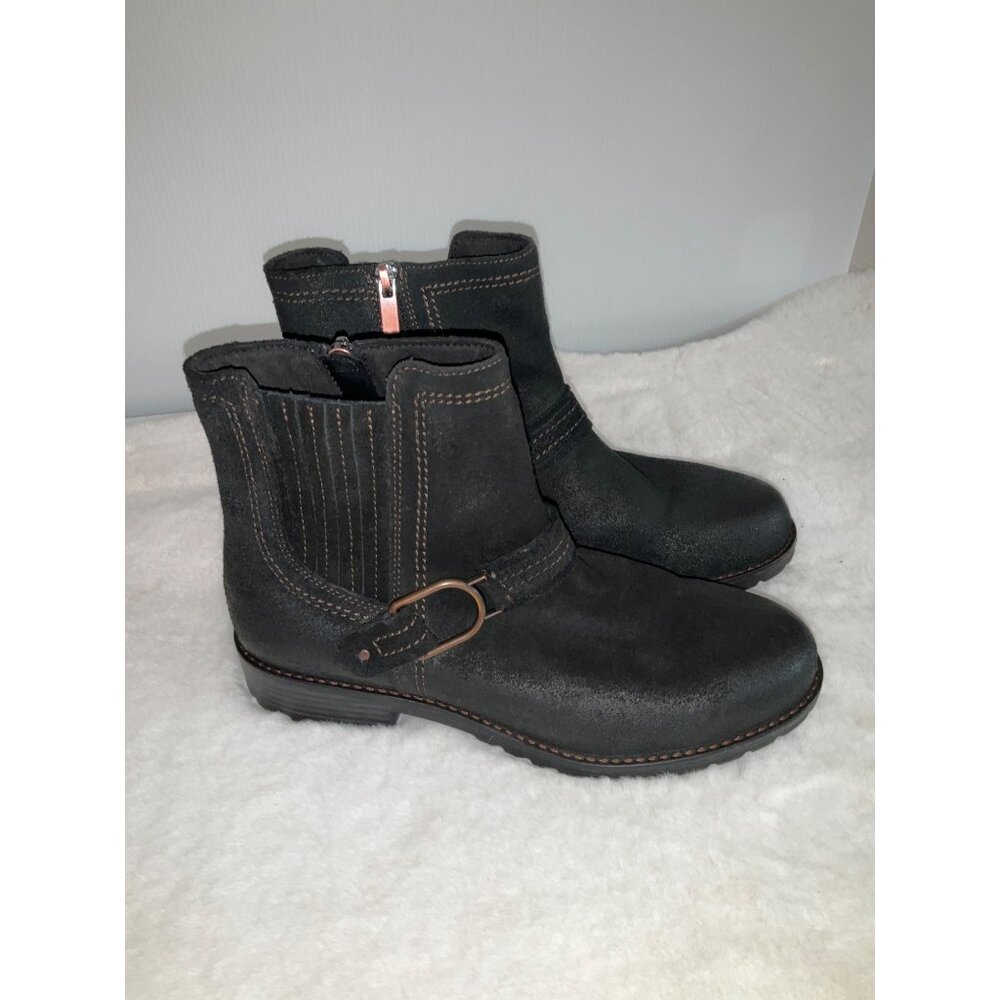Clarks NEW Aspra Buckle Ankle Bootie (Women) size 8 - Picture 2 of 8